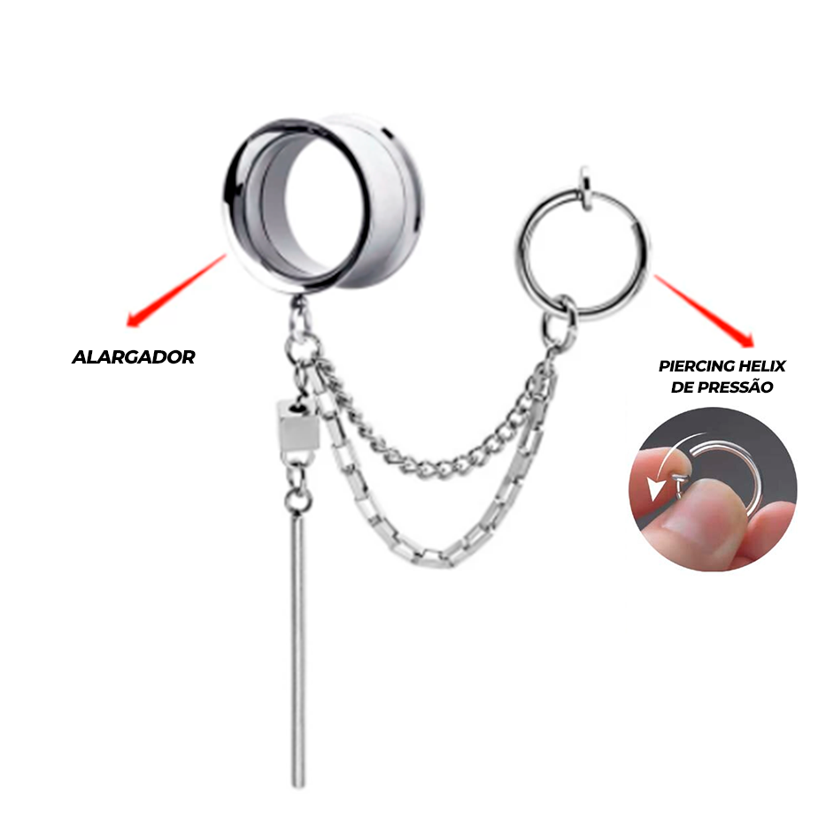 Alargabrinco Line com Helix / 1 Par