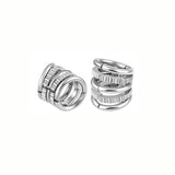 Lobe Cuff Ringed Beaded / 1 Par