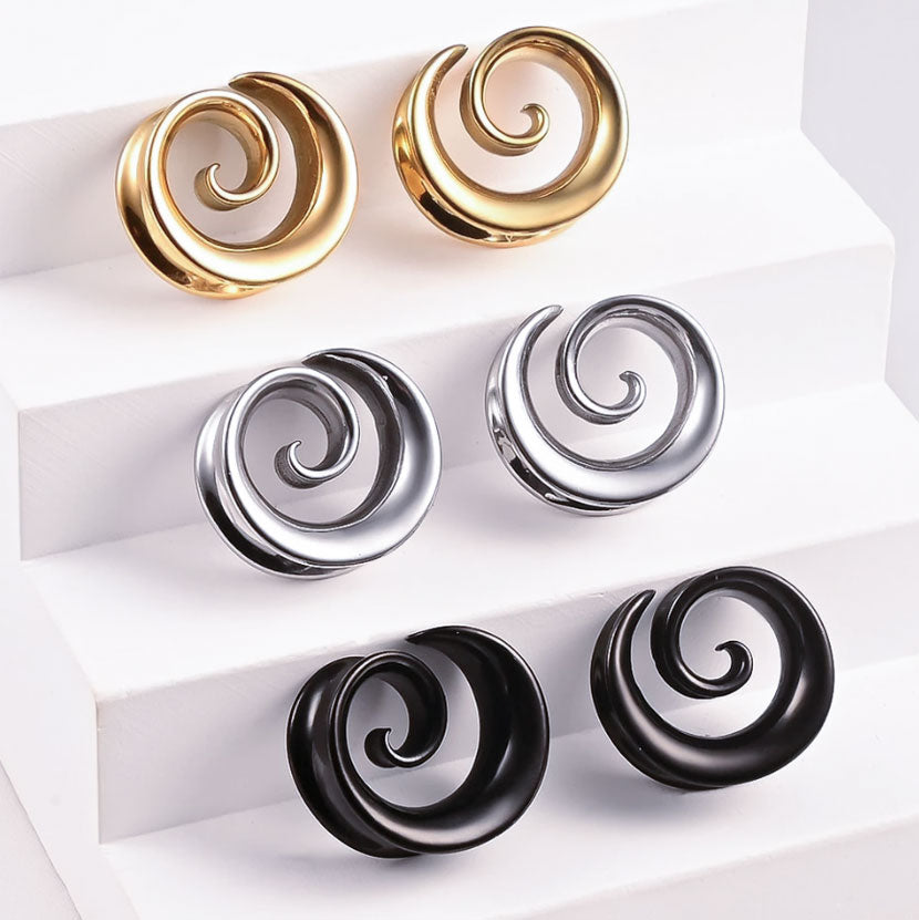 Alargador Aura Spiral / 1 Par