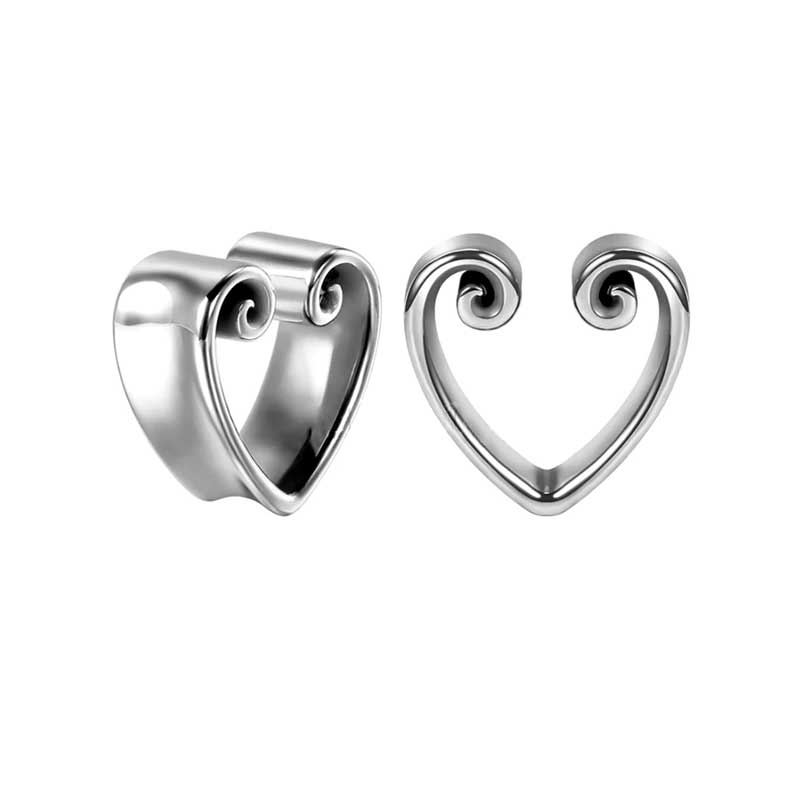 Alargador Coração Orya / 1 Par