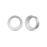 Alargador Diamond Cravejado / 1 Par