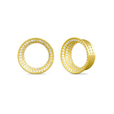 Alargador Diamond Cravejado / 1 Par