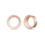Alargador Diamond Cravejado / 1 Par