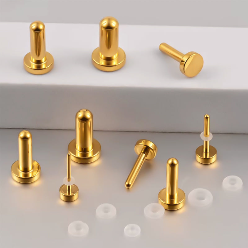 Alargador Expander Aço Dourado