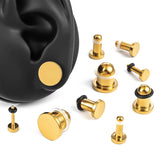 Alargador Expander Aço Dourado