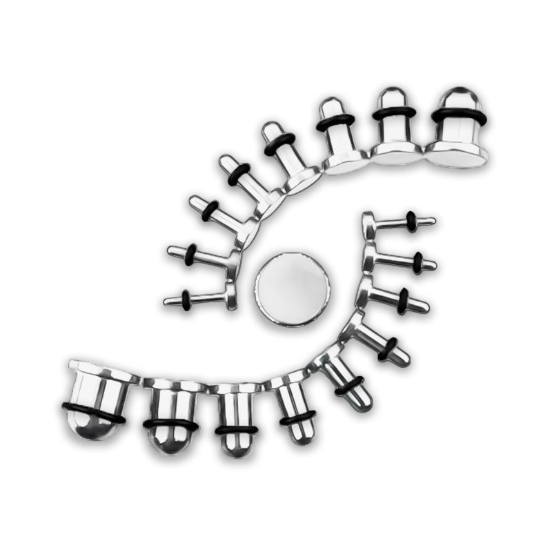 Alargador Expander Aço Prateado