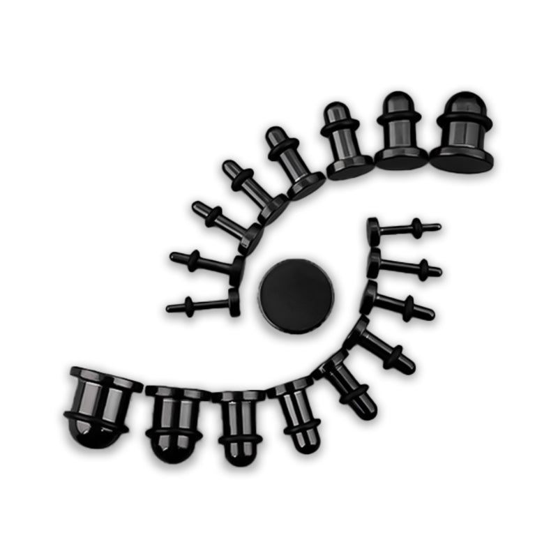 Alargador Expander Aço Preto