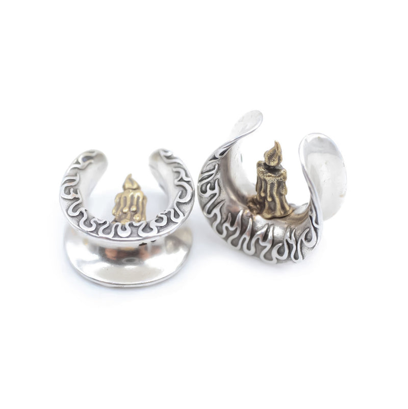 Alargador Meia Lua Melted Candle