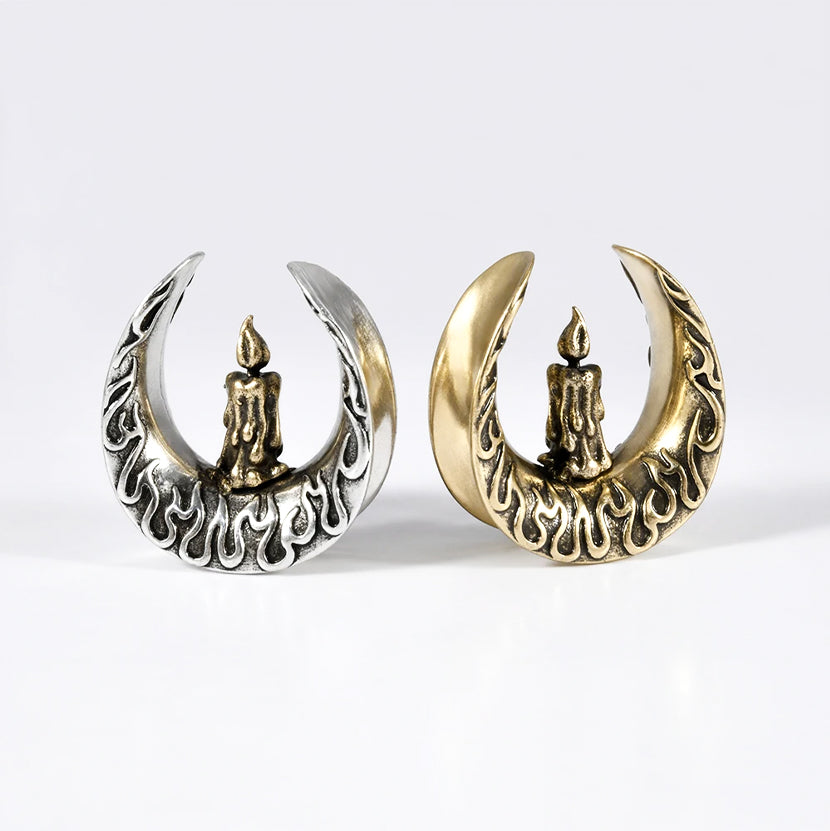 Alargador Meia Lua Melted Candle