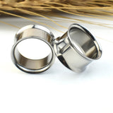 Alargador Titânio Túnel sem Rosca / 1 Par