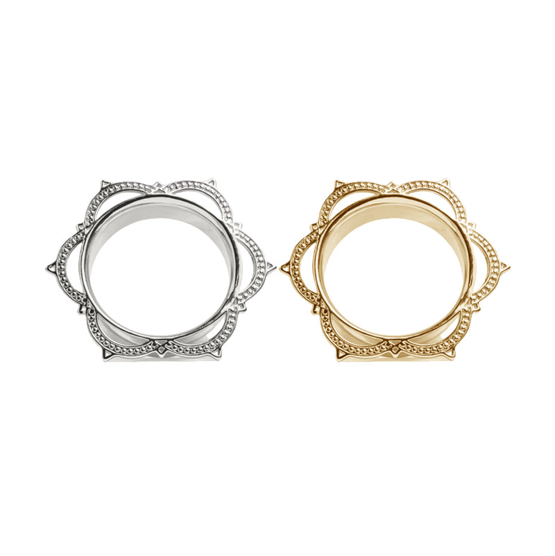 Alargador Flower Steel / 1 Par