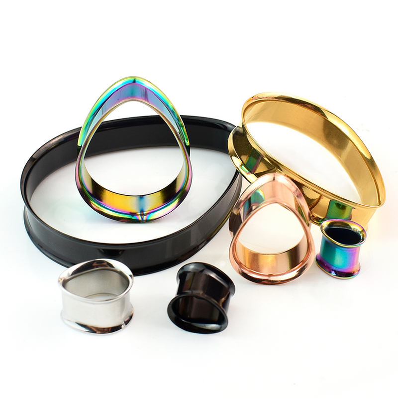 Alargador Gota Aço Classic / 1 Par