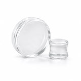 Alargador Plug Transparente / 1 Par