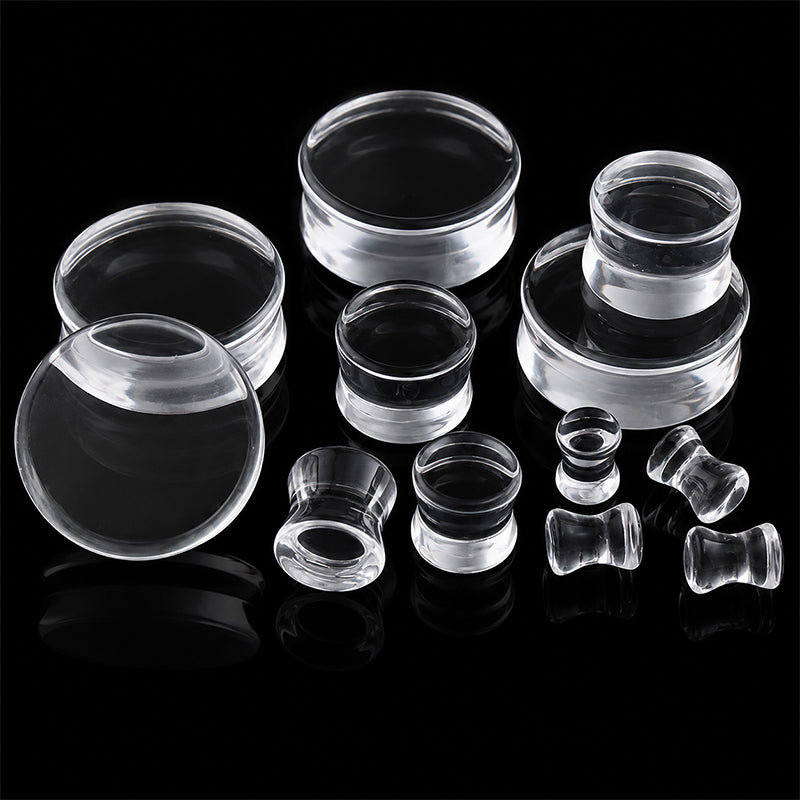 Alargador Plug Transparente / 1 Par