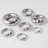 Piercing Captive Prateado