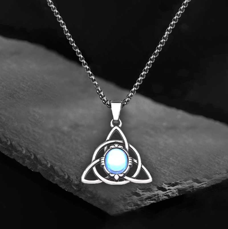 Colar Opal Triquetra