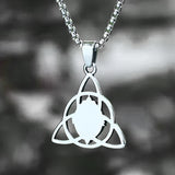 Colar Opal Triquetra