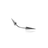 Piercing Barbell Curvo Prateado - Spike 6mm