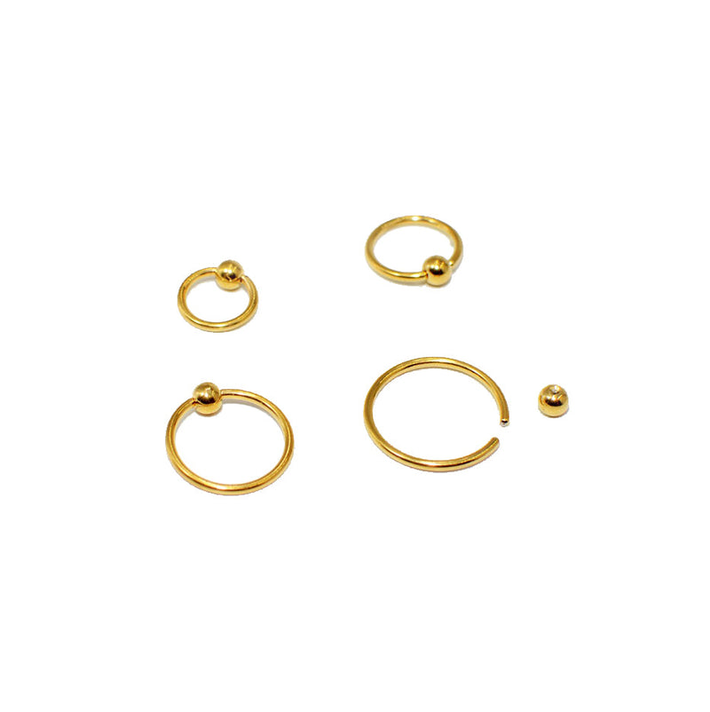 Piercing Captive Dourado