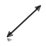 Piercing Barbell Transversal Preto - Spike