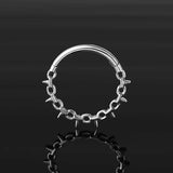 Piercing Corrente com Espinhos