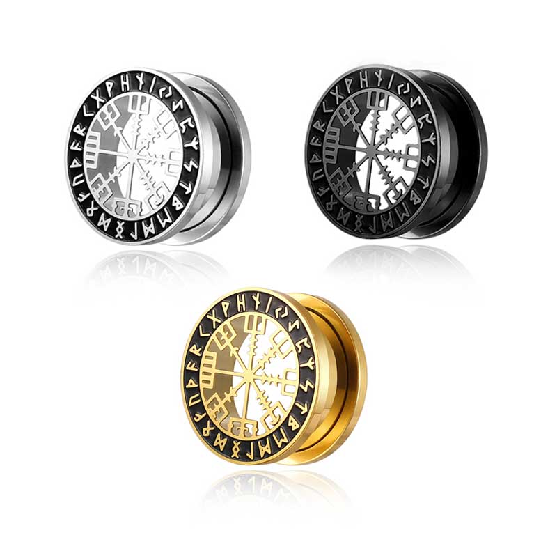 Alargador Bússola Viking / 1 Par