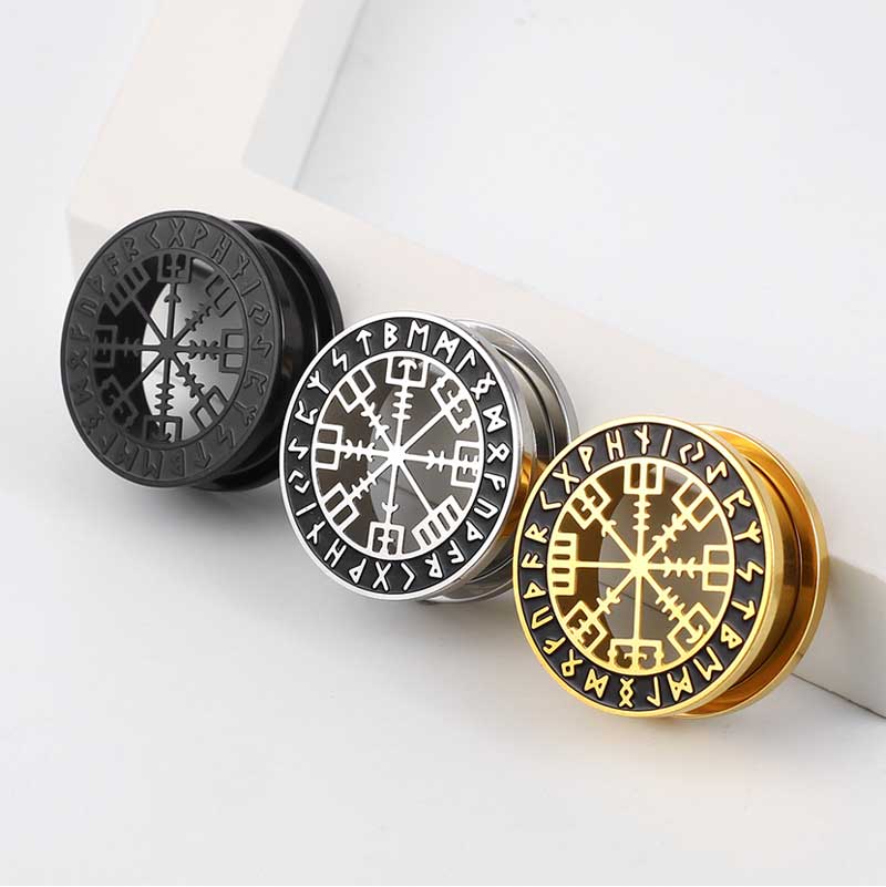 Alargador Bússola Viking / 1 Par