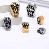 Alargador Coffin Skull / 1 Par