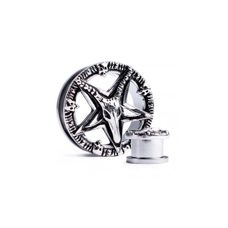 Alargador Pentagrama / 1 Par