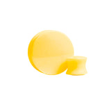 Alargador Plug Amarelo Leitoso
