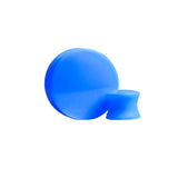 Alargador Plug Azul Leitoso