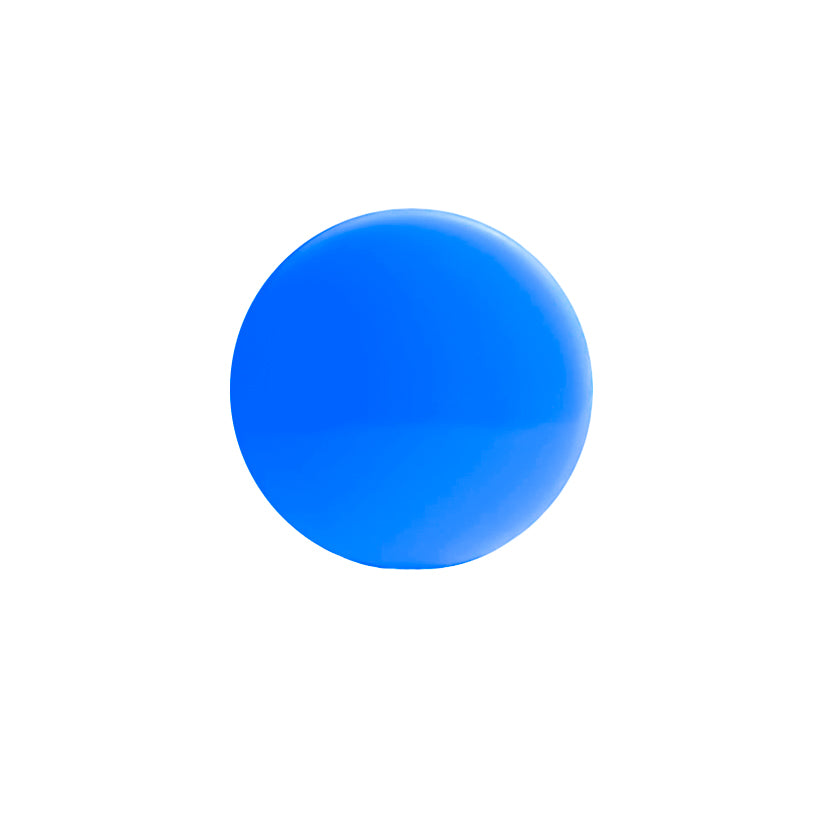 Alargador Plug Azul Leitoso
