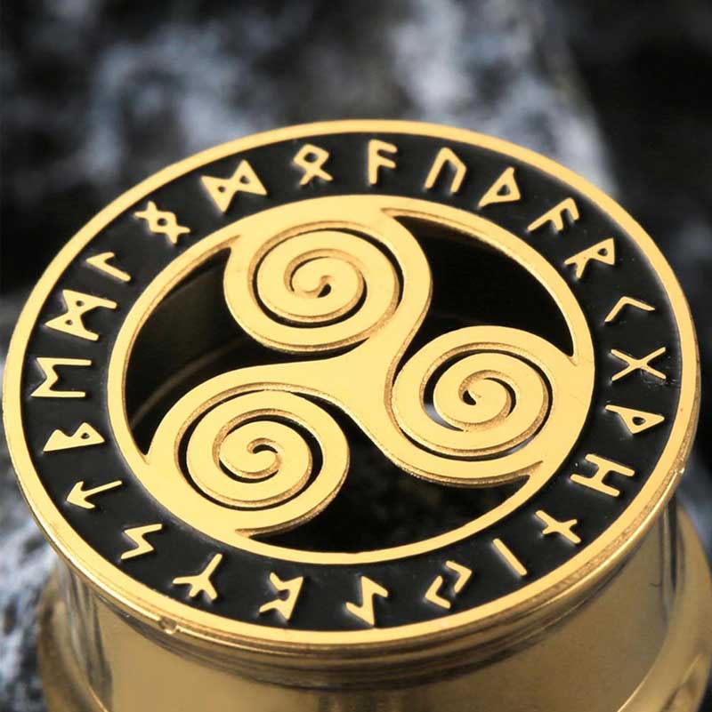 Alargador Triskle Celta / 1 Par