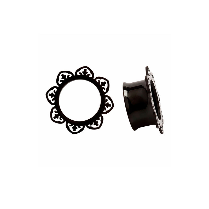 Alargador Arabic Black / 1 Par