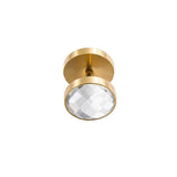 Falso Alargador Dourado - Strass