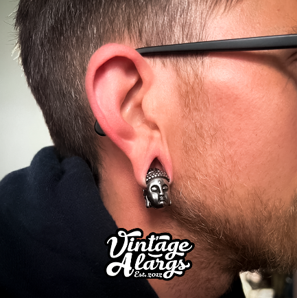 Alargador de Orelha Vintage Alargadores e Piercings