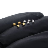 Piercing Titânio Labret Estrela