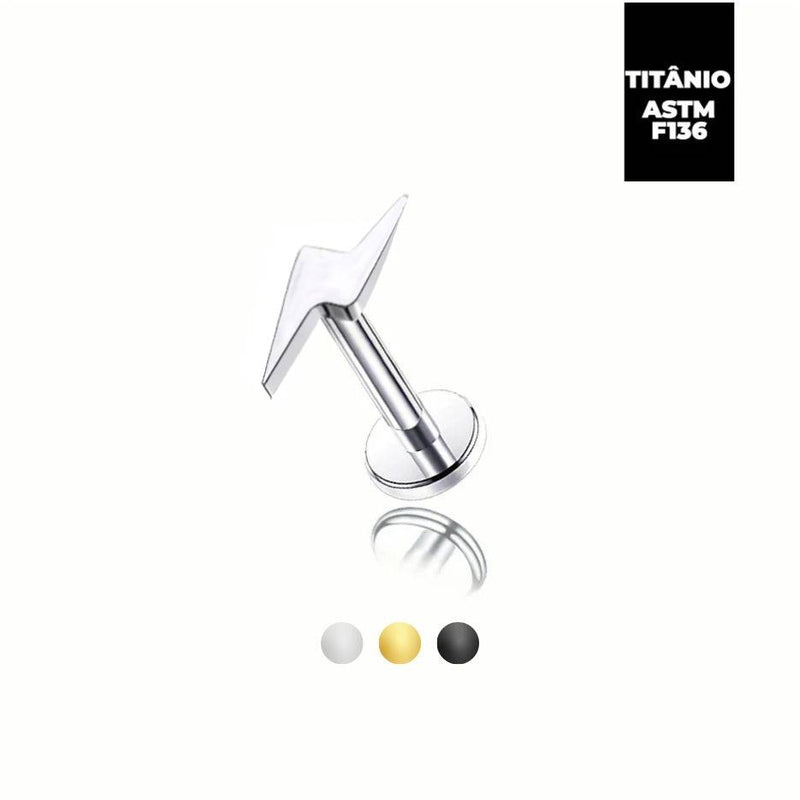 Piercing Titânio Labret Raio