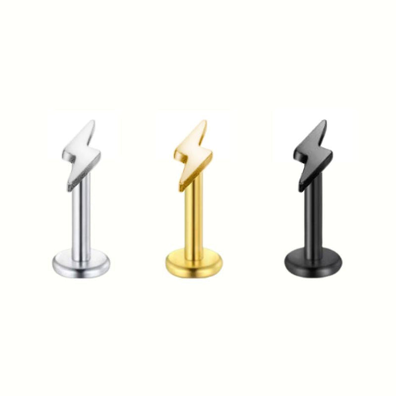 Piercing Titânio Labret Raio