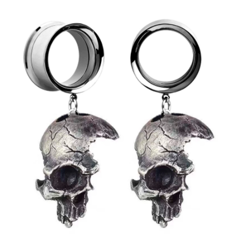 Alargabrinco Crânio / 1 Par