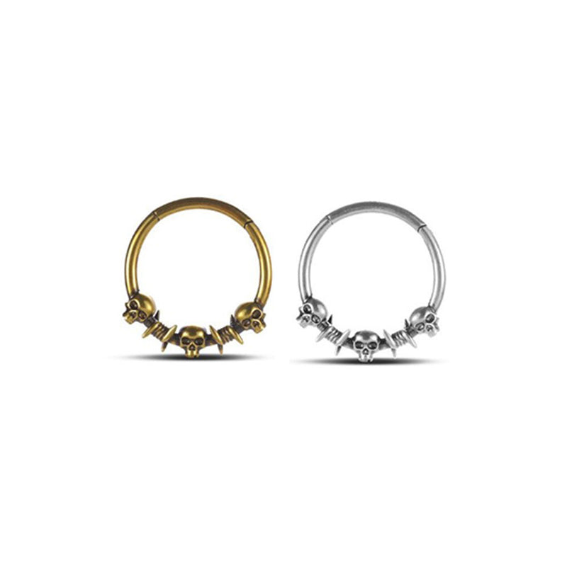 Peso Skull Barbed / 1 Par