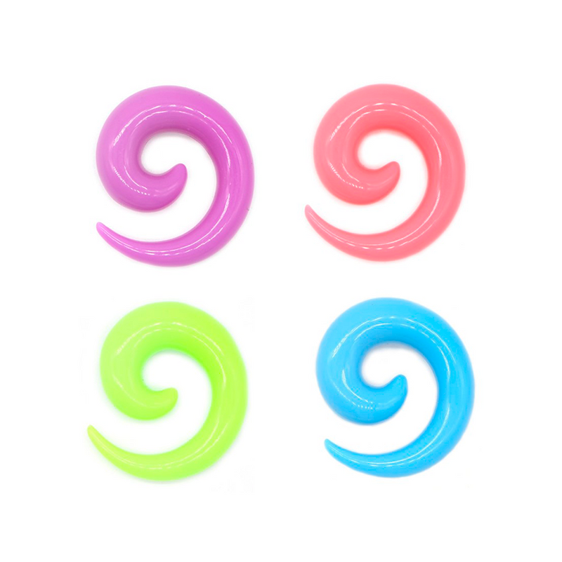Alargador Expansor Espiral Colors / 1 Par