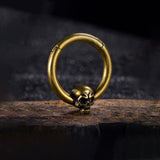 Peso Ring Skull / 1 Par