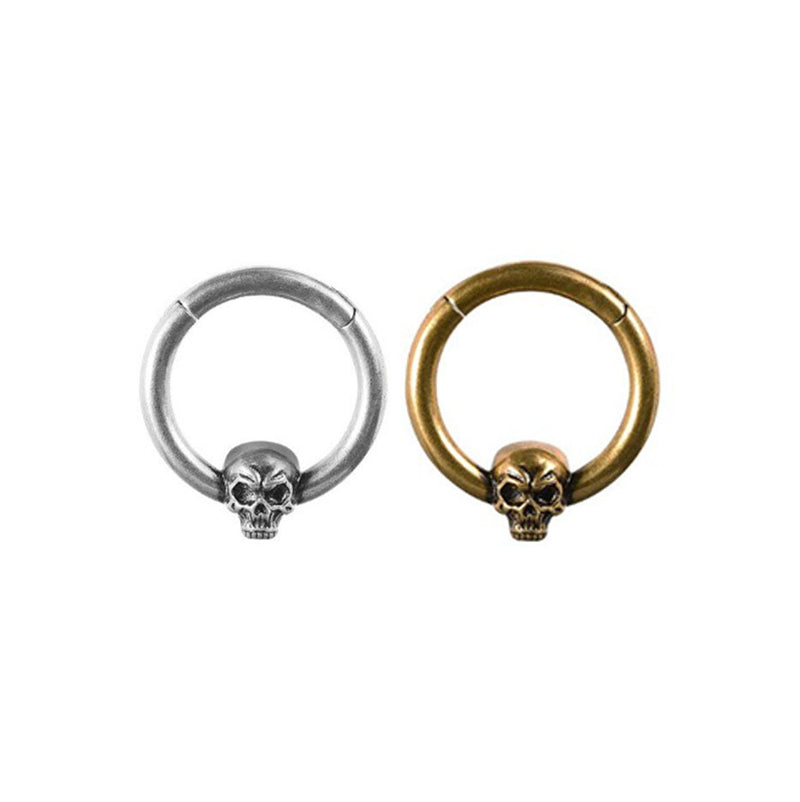 Peso Ring Skull / 1 Par