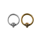 Peso Ring Skull / 1 Par